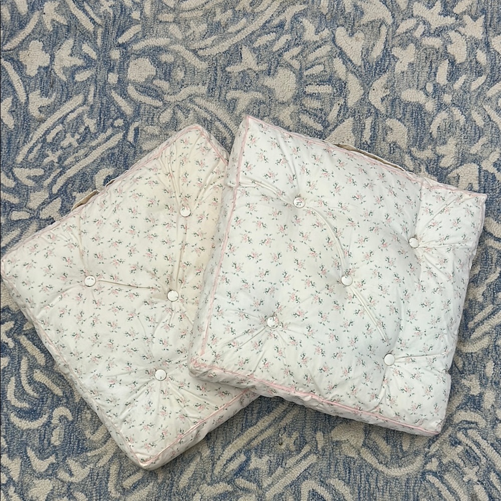 Cream and Pink Textured Pillows for Elegant Decor